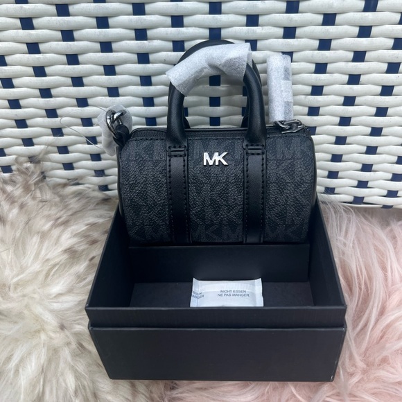 Michael Kors Charcoal Mini Handbag - Picture 2 of 7